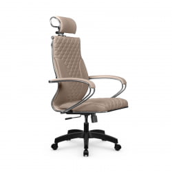 Кресло руководителя Metta L 2c 44C/K116 Infinity Easy Clean (MPES) Комплект 4 Темно-бежевое