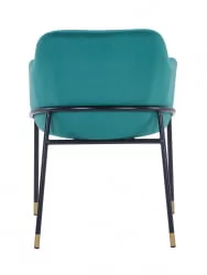 Стул Сандра велюр Изумрудный