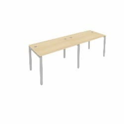 Рабочая станция на 2 раб.места Metal System Б.СМ-2.2 Акация/Серый