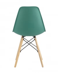 Стул Eames Style DSW серо-зеленый (разборный каркас)