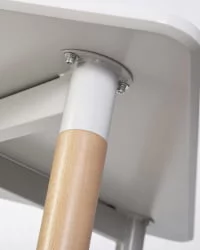 Маленький обеденный стол DOBRIN SERRA Светло-серый