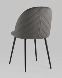 Стул Фолио велюр Темно-серый