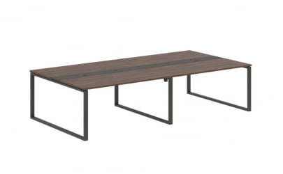 Переговорный стол EDIS EQCT 3116 Дуб Денвер темный Мокко Мокко