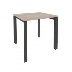 Стол рабочий на П-образном м/к ОНИКС О.МП-СП-0.7 Дуб Аттик/Антрацит / ONIX O.MP-SP-0.7