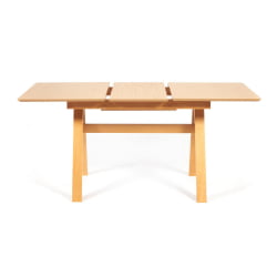 Стол раскладной Ricco (Рикко) основание бук, столешница мдф, 80x120+40*75см, Натуральный