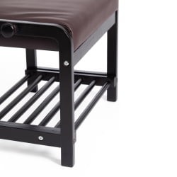 Обувница AX-1021 экокожа темно-коричневая