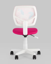 Кресло компьютерное детское ЛОЛО Unicorn пластик белый