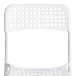 Стул ADDE (mod. C-049) металл/пластик, 39 х 49 х 78 см, White(белый) разборный