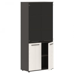 Шкаф комбинированный EDIS EHCS 85.2 Ясень Траун Мокко Мокко