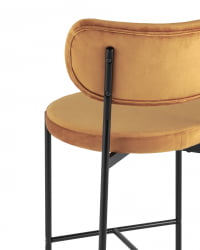 Cтул полубарный Барбара NEW Терракотовый