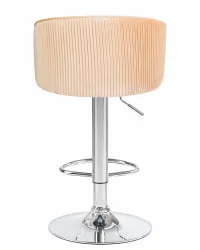 Стул барный DOBRIN DARCY Песочный велюр 1922-3