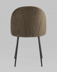 Стул для кухни Логан NEW велюр Коричневый