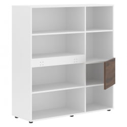 Стеллаж (каркас шкафа) ЕДИС ЕХC 1245 Белый Дуб Денвер темный / EDIS EHC