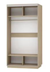 Шкаф-купе двухдверный Экспресс Хит Лондон/Дуб сонома