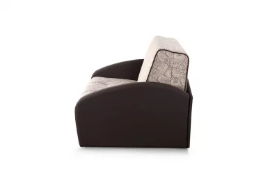 Бежевый диван Оливер Стандарт Роял бежево лиловый Домус шоколад