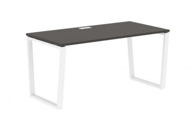 Стол письменный EDIS EVST 1580 Мокко Белый