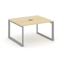 Стол переговорный Стайл Проджект СН-59О.СПРГ-033 Акация Лорка/Металл Серый 1380*1180*750 / SN-59O.SPRG-033