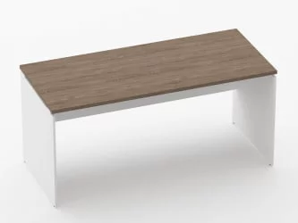 Стол прямой Deka ЛДСП каркас 75.07.16 Дуб Верцаска/Белый