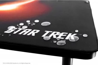 Геймерский стол Arozzi Arena Leggero Star Trek edition Black