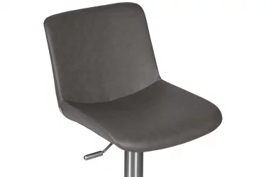 Стул барный DOBRIN ALDO Серый PU YP4