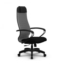 Кресло офисное МЕТТА B 1b 21/K130, Основание 17831 Комплект 1 Светло-серое Черное