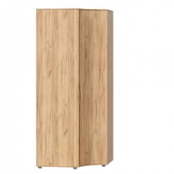 Шкаф угловой с гнутой дверью Марта-2 ЛД 406.050.000 Дуб золотой Дуб Тортуга