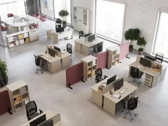 Стол письменный New Line NLN36310221 Дуб шамони светлый