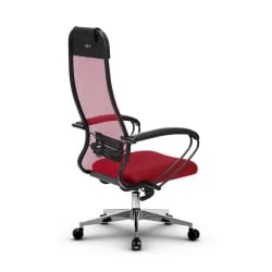 Офисное кресло МЕТТА Комплект 11, Основание 17834 Красный Red