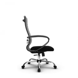 Кресло офисное МЕТТА B 2b 19/K130, Основание 17833 Комплект 2 Светло-серое Черное