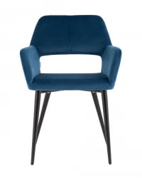 Стул Денди велюр Синий