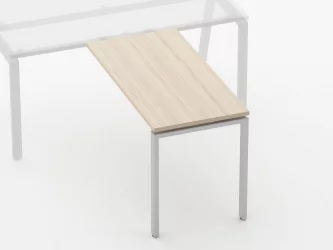 Брифинг-приставка для стола на Л-обр.опорах Deka 73.10.12 Туя