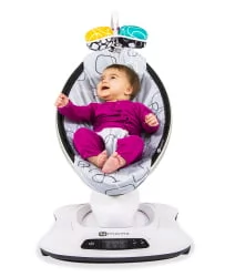 Детское кресло 4Moms Mamaroo 4.0 Графитовый меш