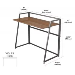 Складной письменный стол Eureka ERK-FD-02C Cherry