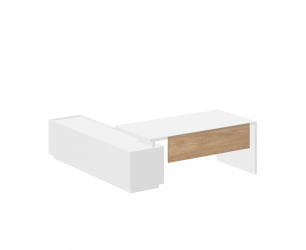 Стенка вертикальная (для арт.02) Oliver OL-20-20.GN Гикори натуральный