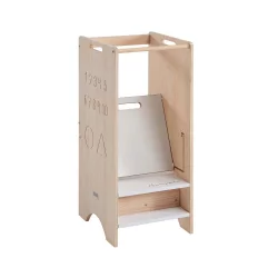 Детский стул из дерева Micuna Trotta MONT-1872 Waterwood/White