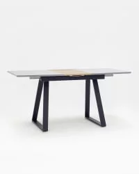 Стол обеденный раскладной Детройт 120-160 Серый