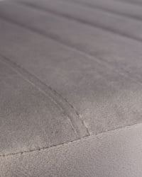 Стул барный DOBRIN CHARLY GOLD (серый велюр (MJ9-75)) 2 шт