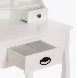 Туалетный стол Secret De Maison GAUDE (mod. TT-DT003) МДФ+Павловния, 75*40*145, Белый (White)