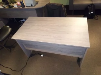 Стол прямой Twin 12.10.12 Дуб Верцаска