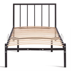 Детская кровать Bruno металл, 90*200 см, черный