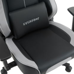 Кресло геймерское Everprof Rapid Экокожа Серый