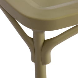 Стул CROSS (mod. PL24) пластик, 48 х 58 х 89 см, Green (зеленый) 33513