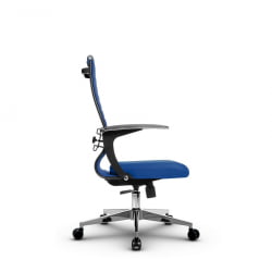 Кресло офисное МЕТТА B 2b 19/U158, Основание 17834 Комплект 3 Синее