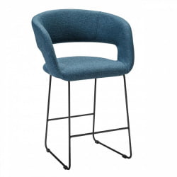 Кресло полубар Hugs синий/Линк