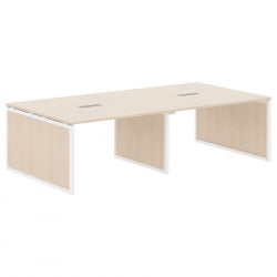 Конференц-стол КСТЕН-КП КСКПСCТ 2714 Бук Тиара Белый / XTEN-QP XQPSCT