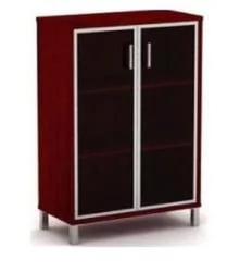 Стеллаж стекло в раме В420.7 Венге магия