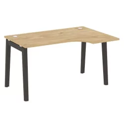 Стол эргономичный правый ONIX WOOD OW.SA-2(R) Тиквуд Светлый/Темный