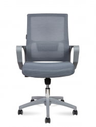 Кресло офисное Макс ЛБ грэй / Макс ЛБ грей 818БГ / LB Max LB grey 818BG