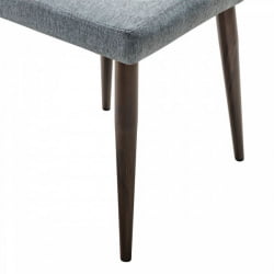 Стул Alen св.серый/т. орех