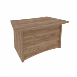 Стол руководителя Фирст КСР-5 Дуб Табак / First KSR-5